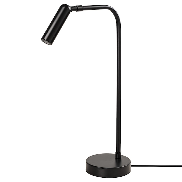 Lampa stołowa Milibeliso minimalistyczna czarna 