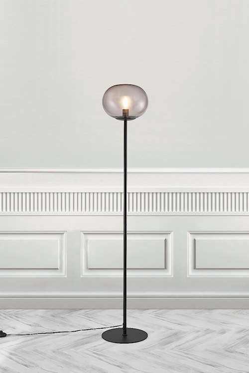 Lampa podłogowa Alton 150 cm na czarnej podstawie  - zdjęcie 3