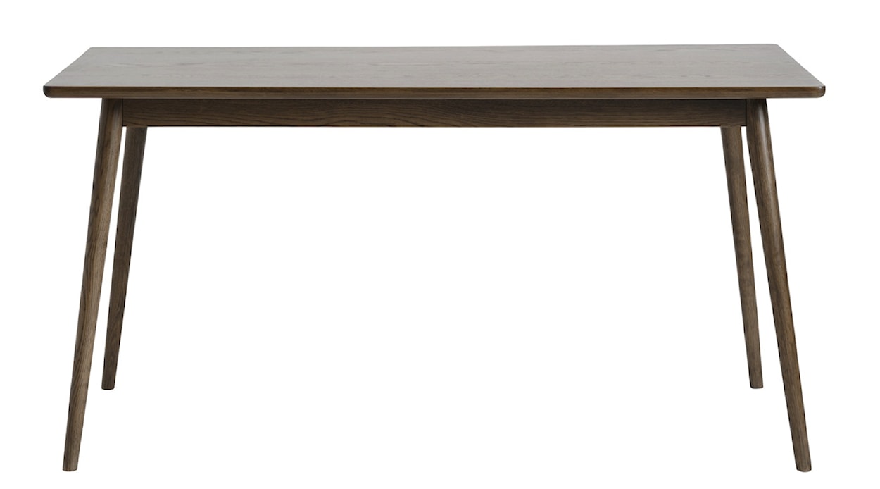 Stół do jadalni Visimmy 90x150 cm przyciemniony dąb 