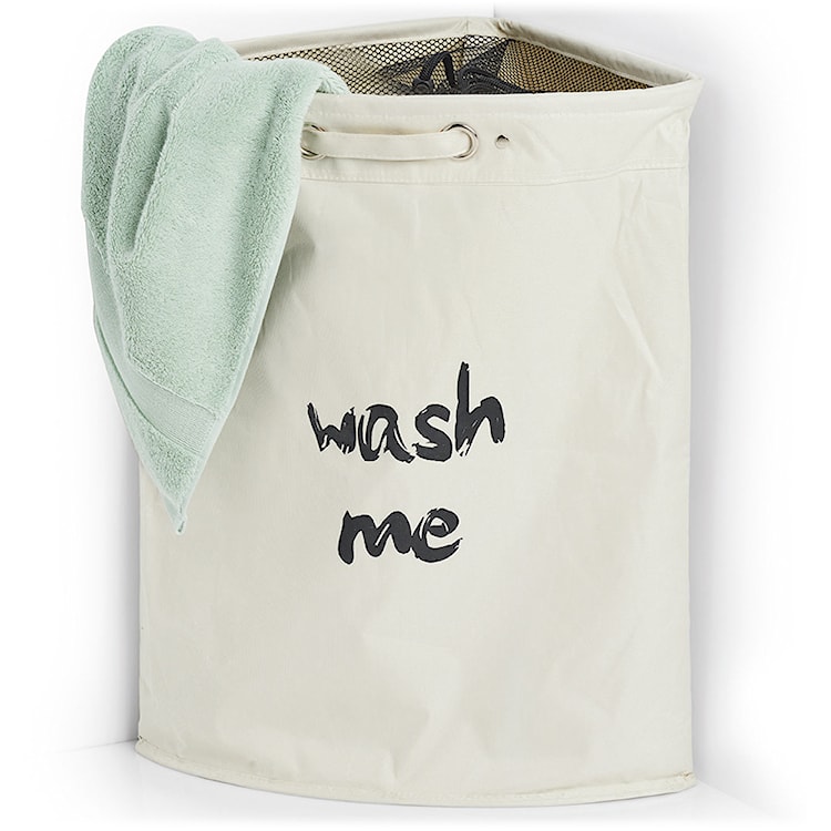 Kosz materiałowy na pranie Kidero beżowy  - zdjęcie 2