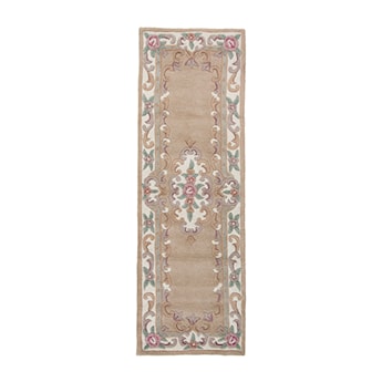 Dywan wełniany Aubusson beżowy Prostokątny/75x150