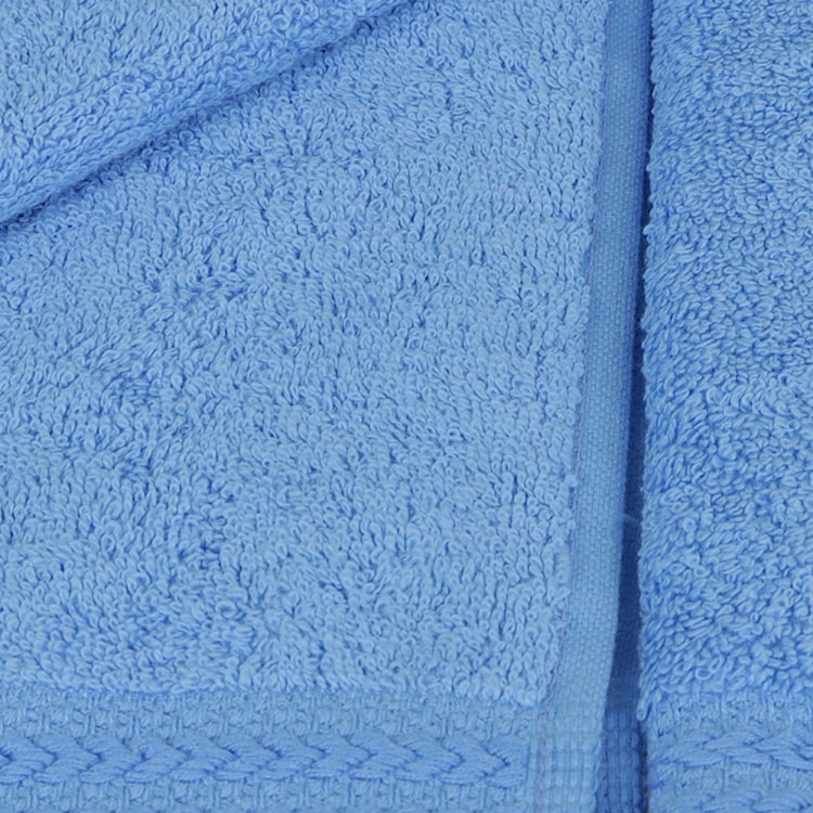Zestaw sześciu ręczników Bainrow 30/50 cm niebieski  - zdjęcie 10