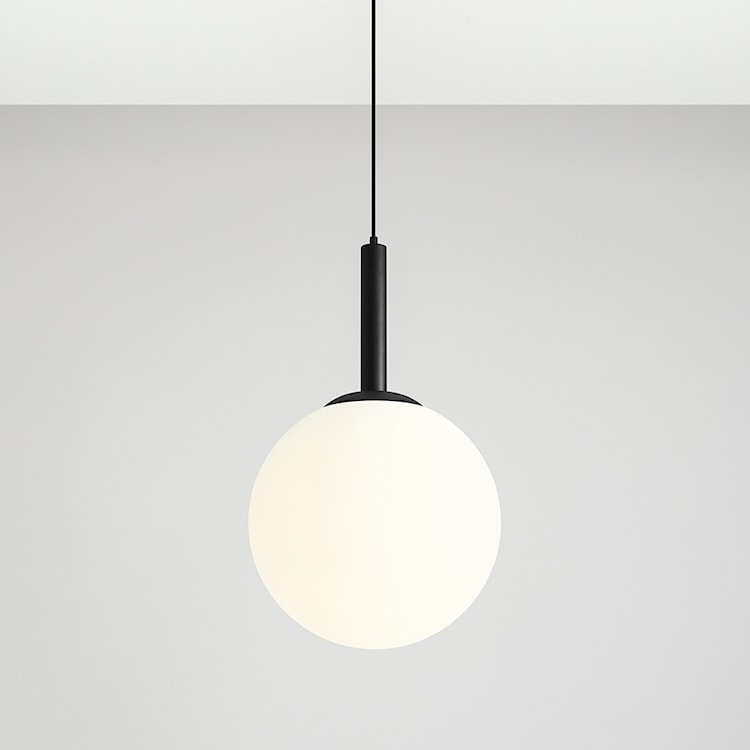 Lampa wisząca Mauric x3 średnica 40 cm czarna  - zdjęcie 5
