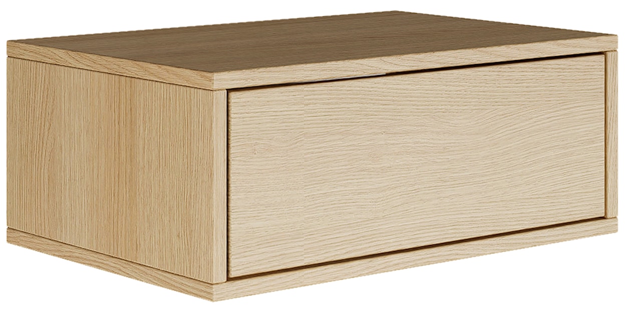 Szafka nocna Framme wisząca z szufladą 50 cm dąb lindberg 
