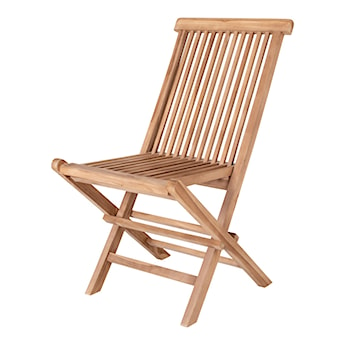 Krzesło ogrodowe Rewani 89 cm z drewna tekowego