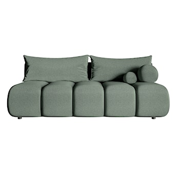 Kanapa trzyosobowa Dandelino Mini z funkcją spania szałwiowa szenil