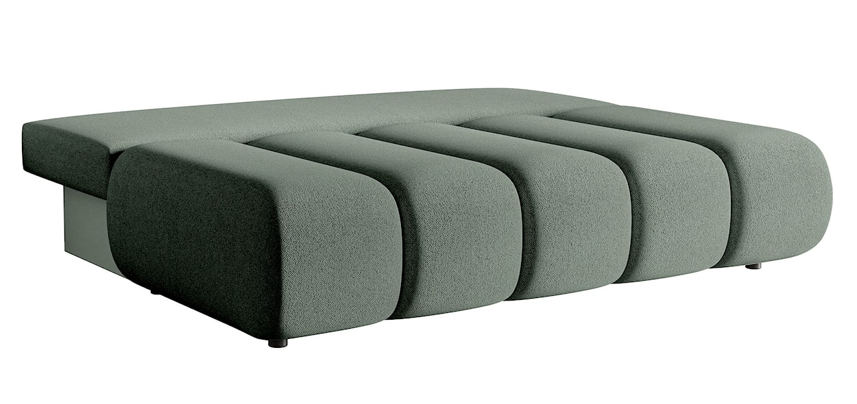 Kanapa trzyosobowa Dandelino Mini z funkcją spania szałwiowa szenil  - zdjęcie 6