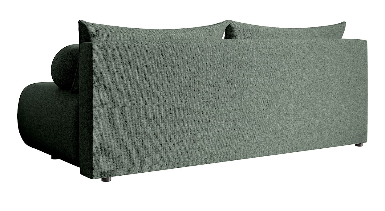 Kanapa trzyosobowa Dandelino Mini z funkcją spania szałwiowa szenil  - zdjęcie 5