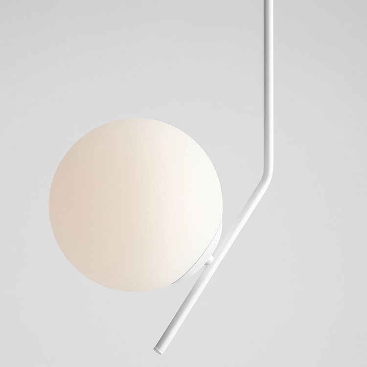 Lampa wisząca Pipeally 95 cm biała  - zdjęcie 3