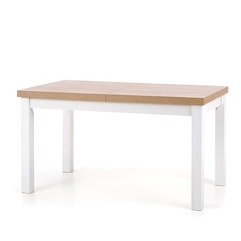 Stół rozkładany Lorez 140-220x80 cm biały-dąb sonoma