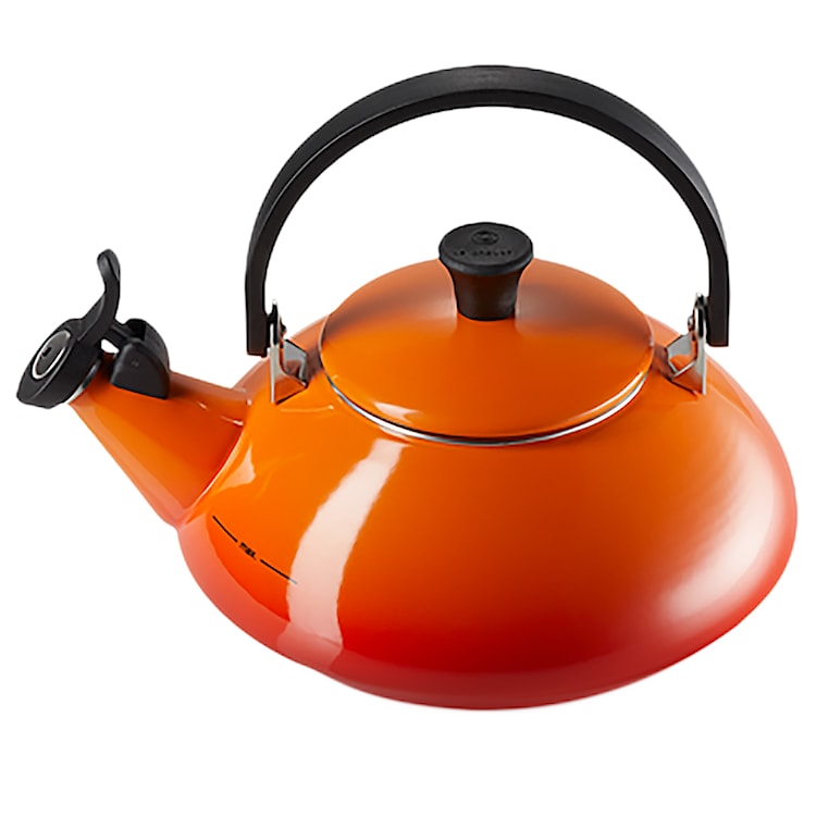Le Creuset - Czajnik ze stali węglowej Zen pomarańczowy  - zdjęcie 3
