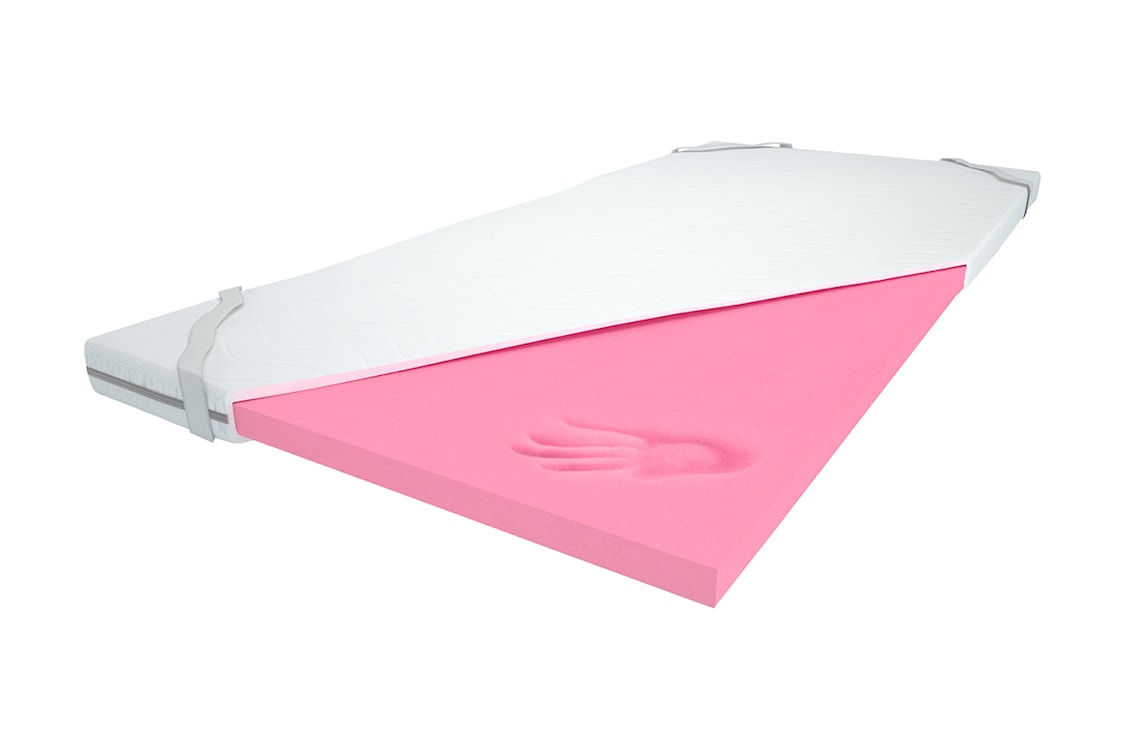 Materac nawierzchniowy 180x200 cm Warrigal o grubości 4 cm  - zdjęcie 3