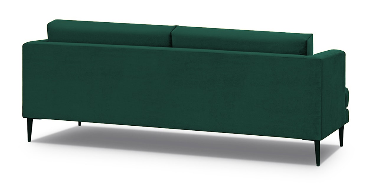 Sofa dwuosobowa Dragato zielona welur  - zdjęcie 3