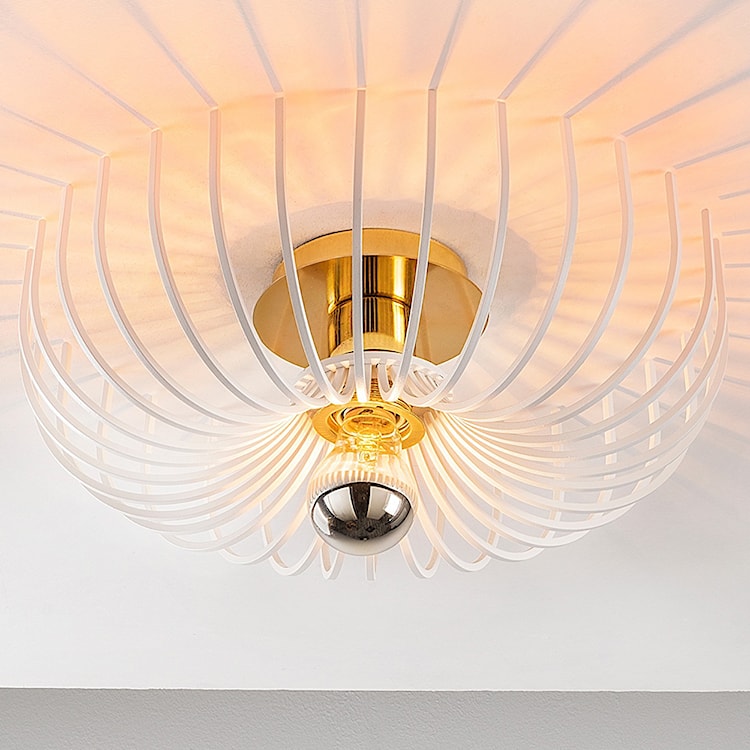 Lampa wisząca Skyriblent 36 cm biała  - zdjęcie 2