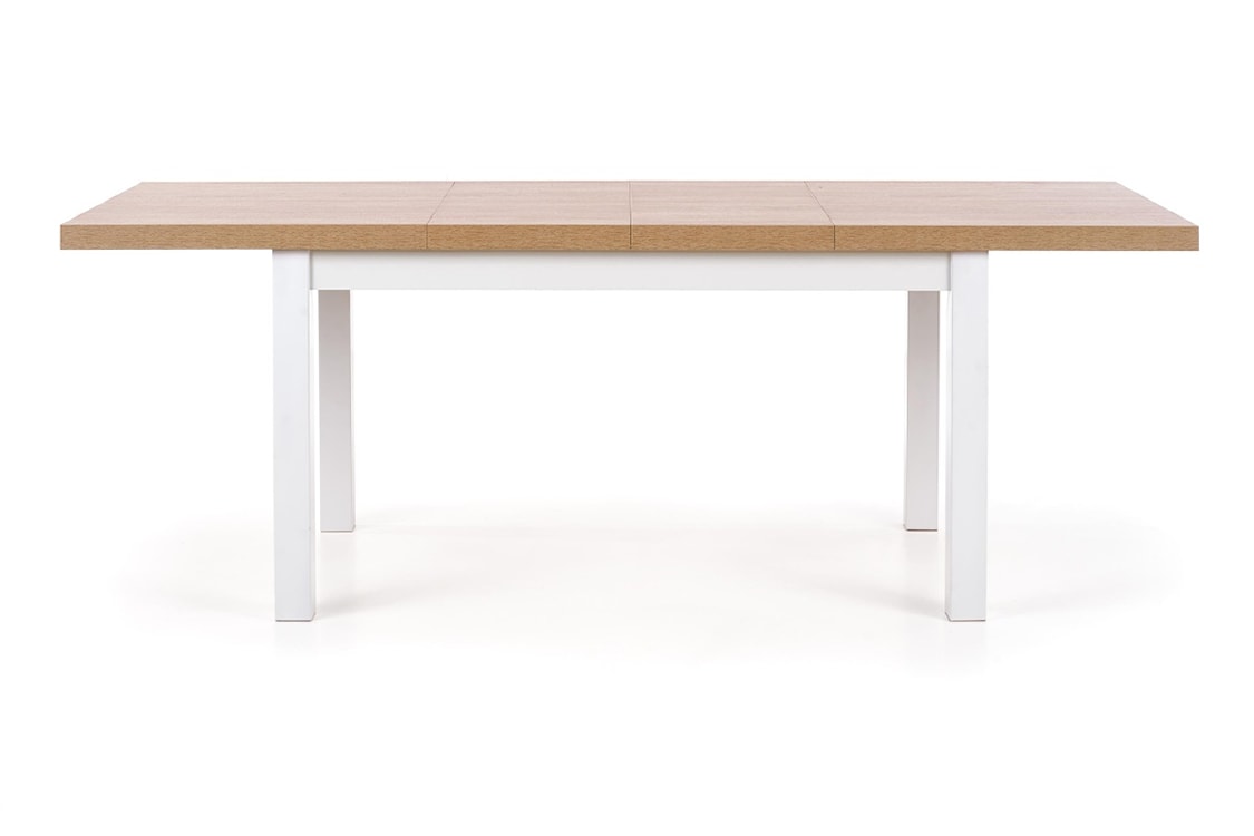 Stół rozkładany Lorez 140-220x80 cm biały-dąb sonoma  - zdjęcie 8