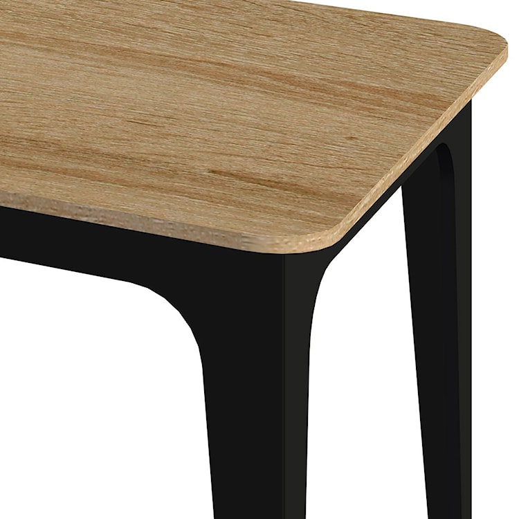 Stół do jadalni Rutak w stylu industrialnym 80x120 cm  - zdjęcie 3