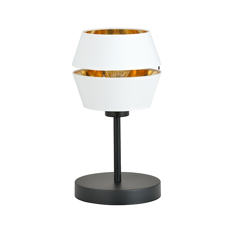 Lampa stołowa Catnes biało-złota  - zdjęcie 2