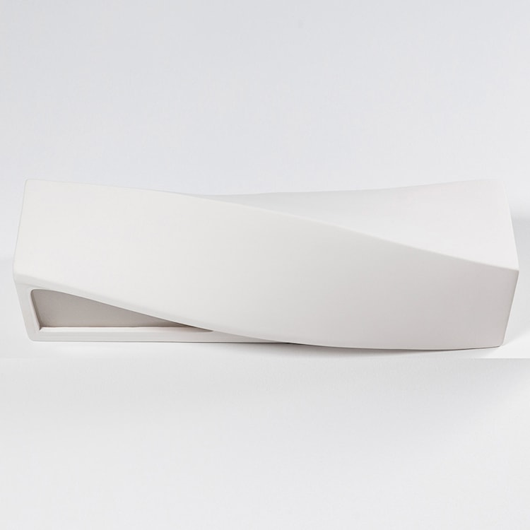 Kinkiet ścienny Siegg z ceramiki 42 cm biały  - zdjęcie 5