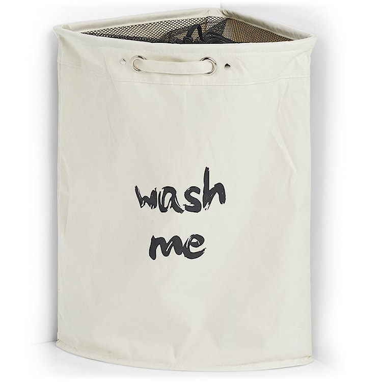 Kosz materiałowy na pranie Kidero beżowy 