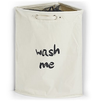 Kosz materiałowy na pranie Kidero beżowy