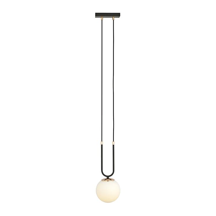 Lampa wisząca Greerlan czarno-biała  - zdjęcie 2
