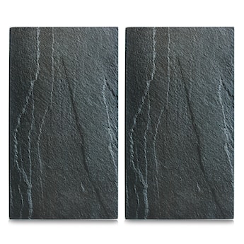 Zestaw desek do krojenia Stonne ze szkła antracytowy