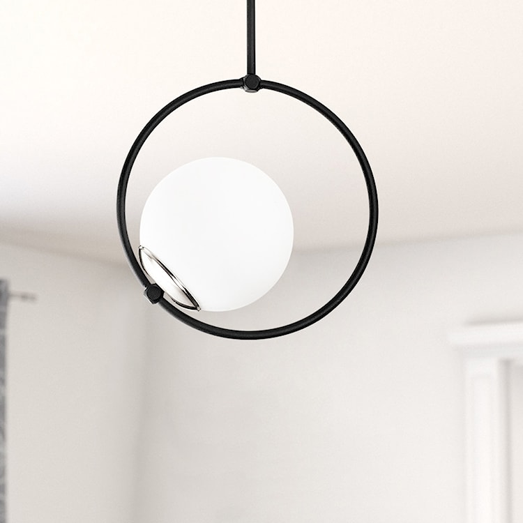 Lampa wisząca nowoczesna Solanum okrągła  - zdjęcie 3