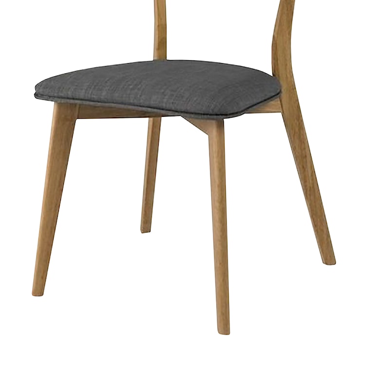 Krzesło tapicerowane Nylar szare  - zdjęcie 4