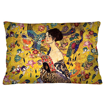 Poduszka dekoracyjna Diecca 40x60 cm żółta