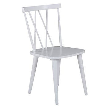 Krzesło drewniane Hellists białe