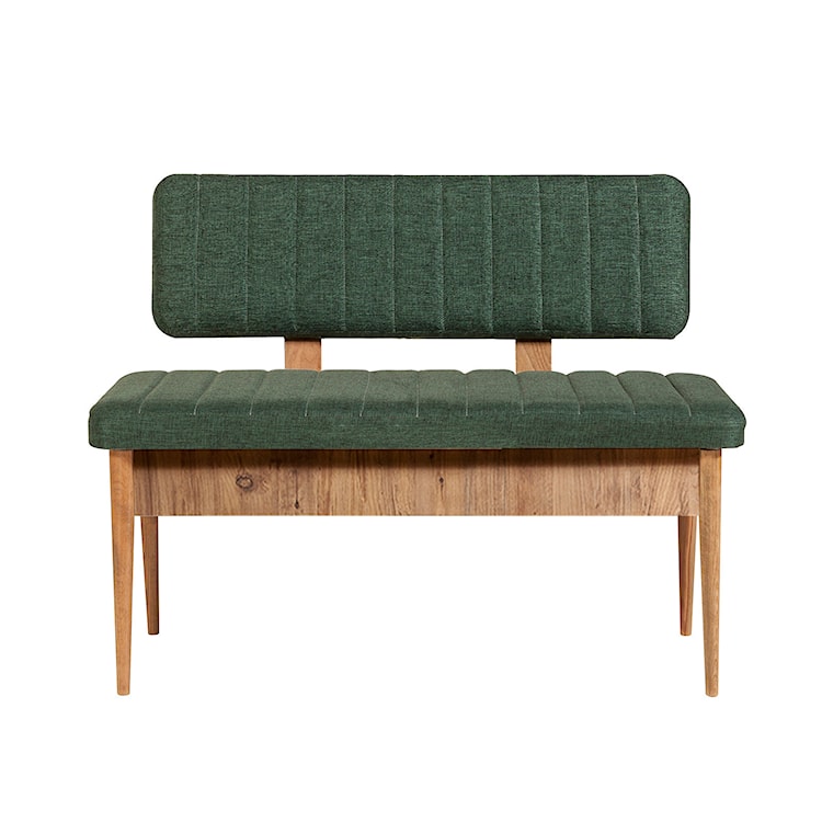 Stół z krzesłami Elioused x5 sosna/zielony  - zdjęcie 10