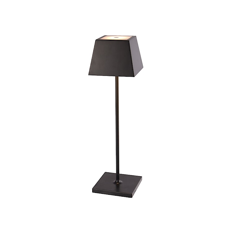 Lampa ogrodowa Mahe LED czarna wysokość 37 cm