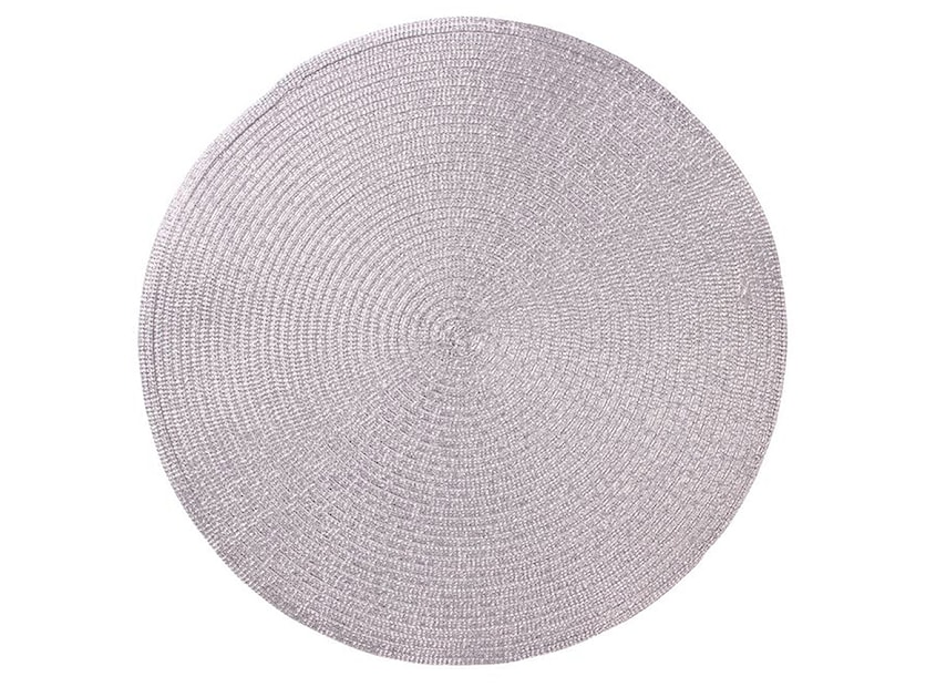 Podkładka pod talerz Lilotto średnica 38 cm srebrna 