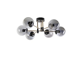 Lampa sufitowa Terrecta x6 czarna