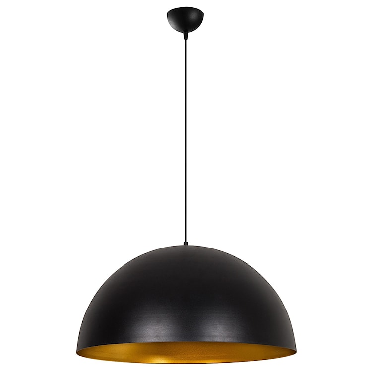 Lampa sufitowa Rientaki średnica 60 cm czarna  - zdjęcie 3
