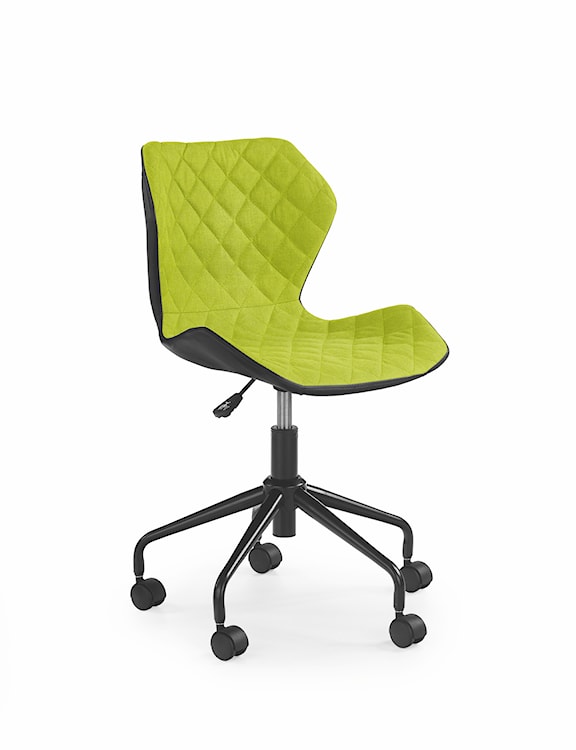 Fotel biurowy Forint czarno-zielony  - zdjęcie 4