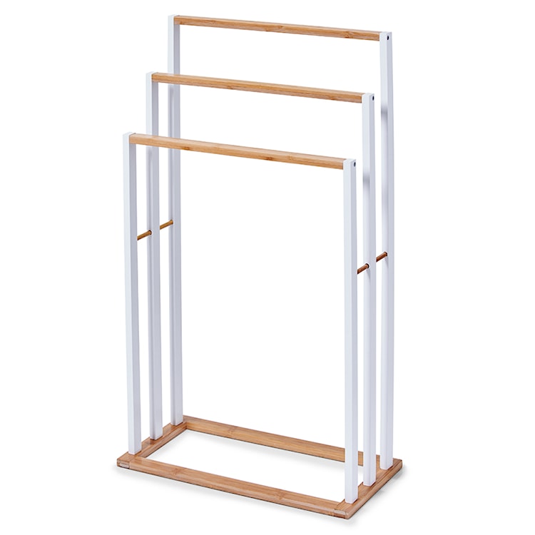 Wieszak na ręczniki Skanie biały 48x82 cm 