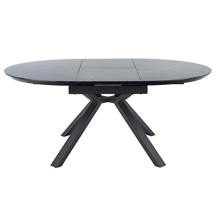 Stół rozkładany Obstatly 130-180x130 cm marmur  - zdjęcie 9
