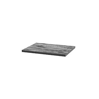 Blat łazienkowy Tingry 60x46 cm beton czarny