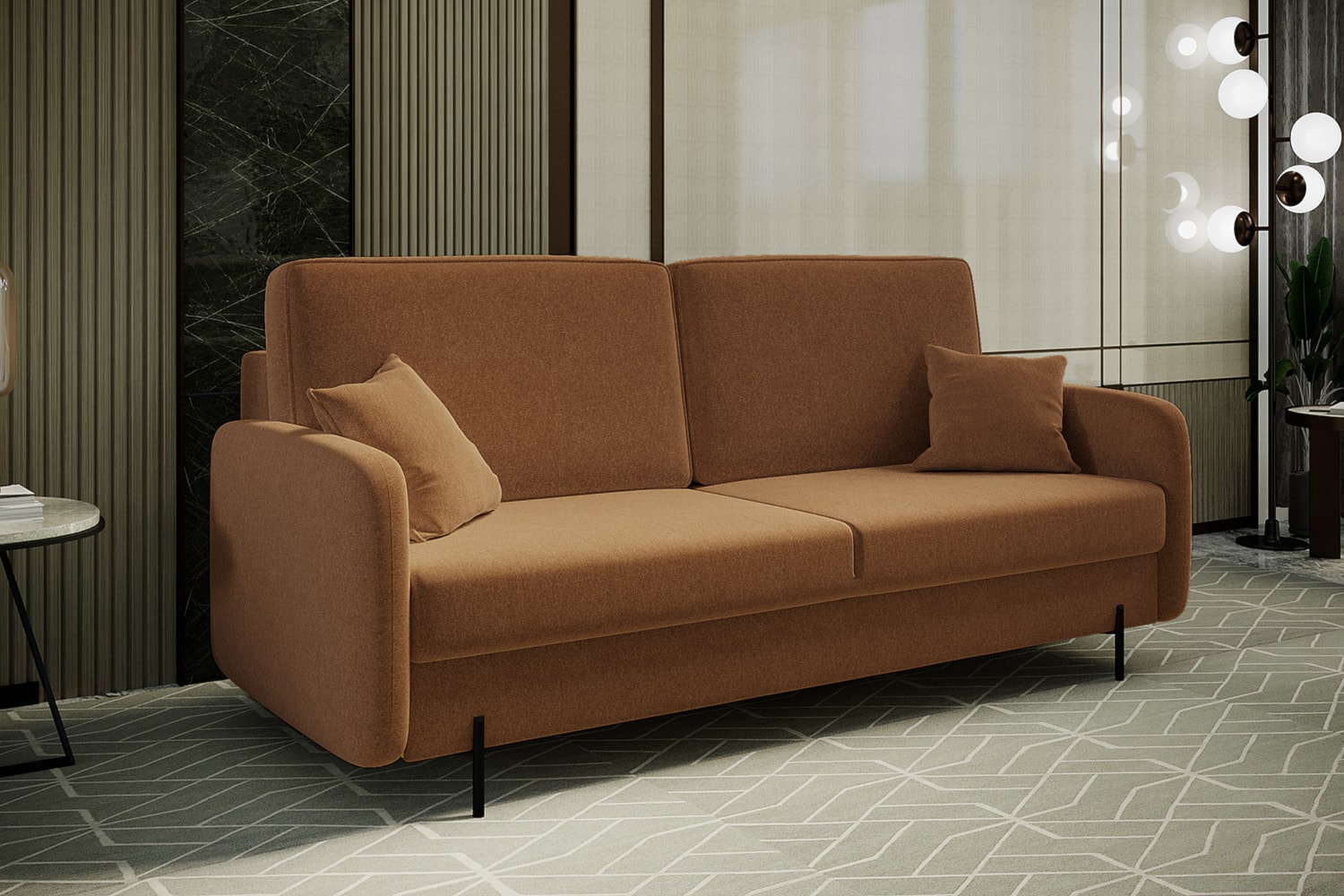 Miedziana sofa