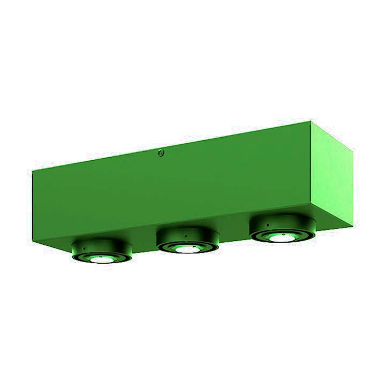 Lampa sufitowa Boxie x3 LEGO zielona 