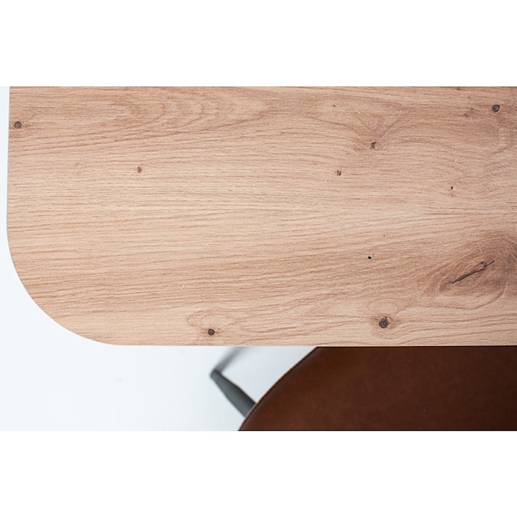 Stół do jadalni Rutak w stylu industrialnym 80x139 cm  - zdjęcie 4