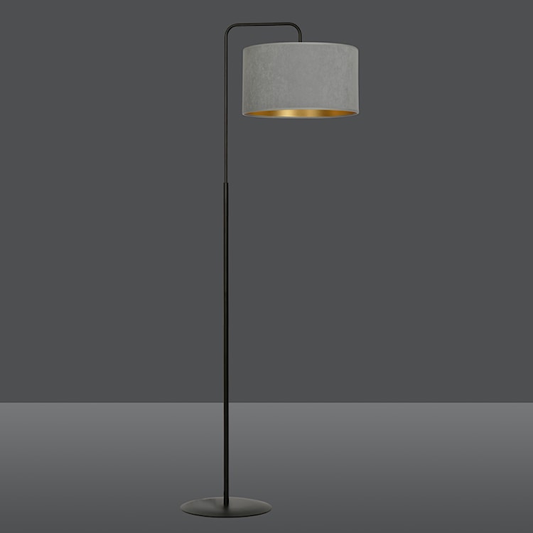 Lampa podłogowa Hellid 150 cm szara  - zdjęcie 4