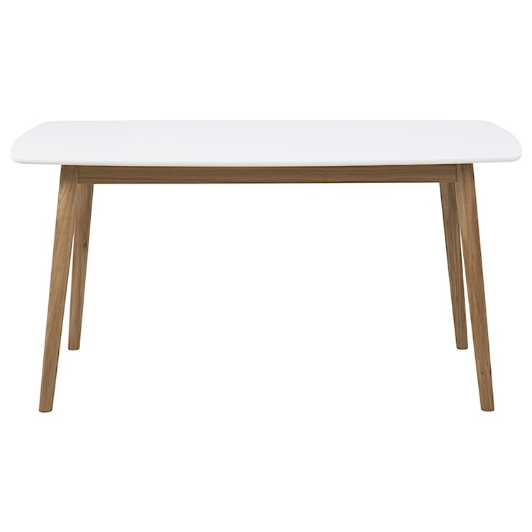 Stół Bebrina 150x80 cm z białym blatem  - zdjęcie 3