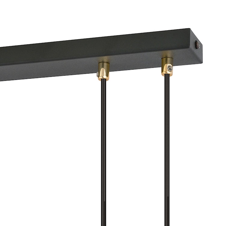 Lampa wisząca Greerlan x4 czarno-biała  - zdjęcie 5