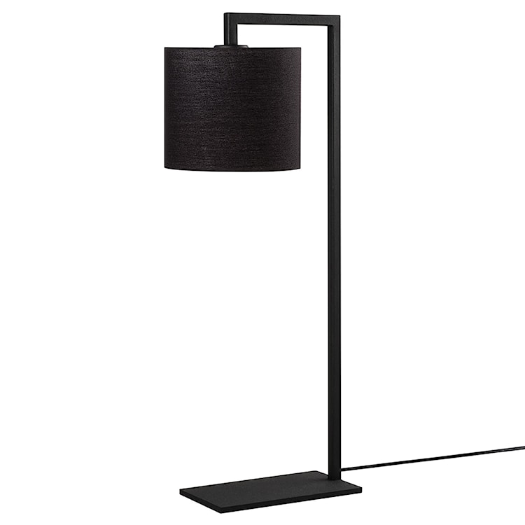 Lampa stołowa Gicanna klasyczna średnica 20 cm czarna  - zdjęcie 2