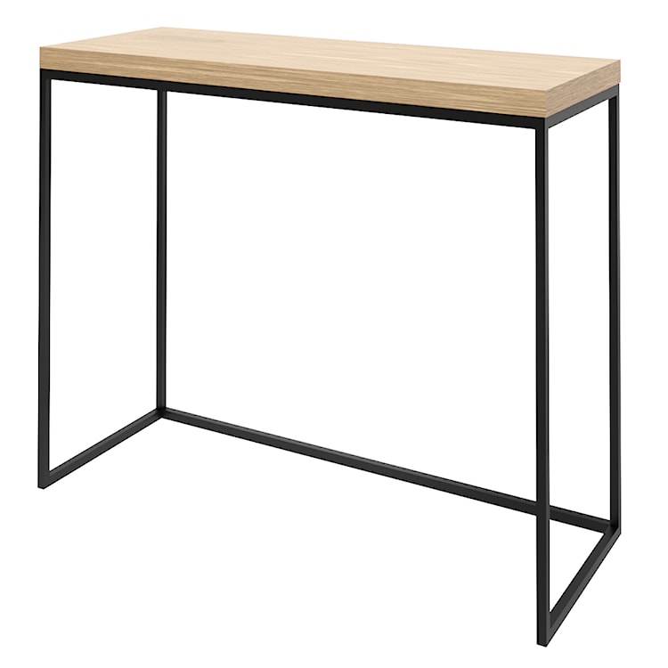 Szafka pod umywalkę Boneto z drewnianym blatem 95 cm 