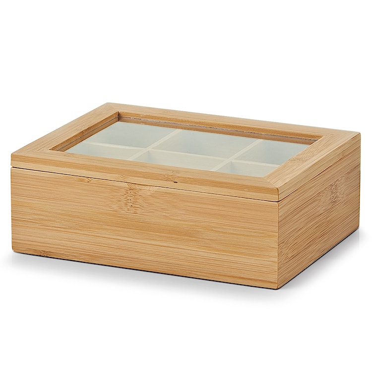 Pudełko na herbatę Wondle z bambusa