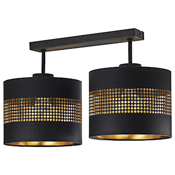 Lampa sufitowa Togne x2 45 cm czarna