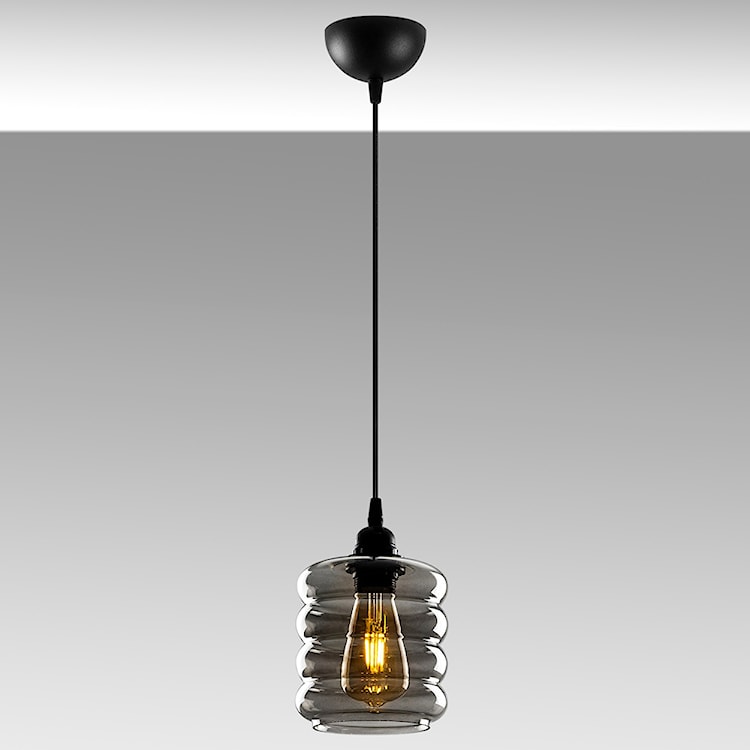 Lampa sufitowa Communis szklana średnica 14 cm  - zdjęcie 10